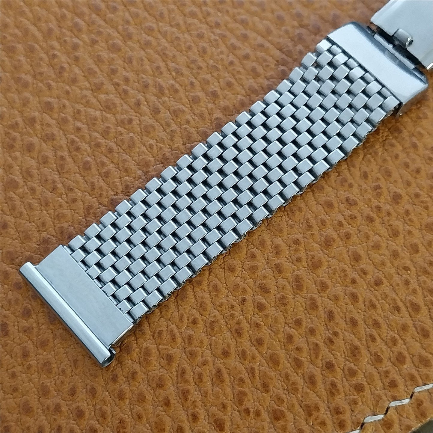 19mm 18mm 16mm 1940s Stainless Steel Mesh JB Champion Unused Vintage Watch Band