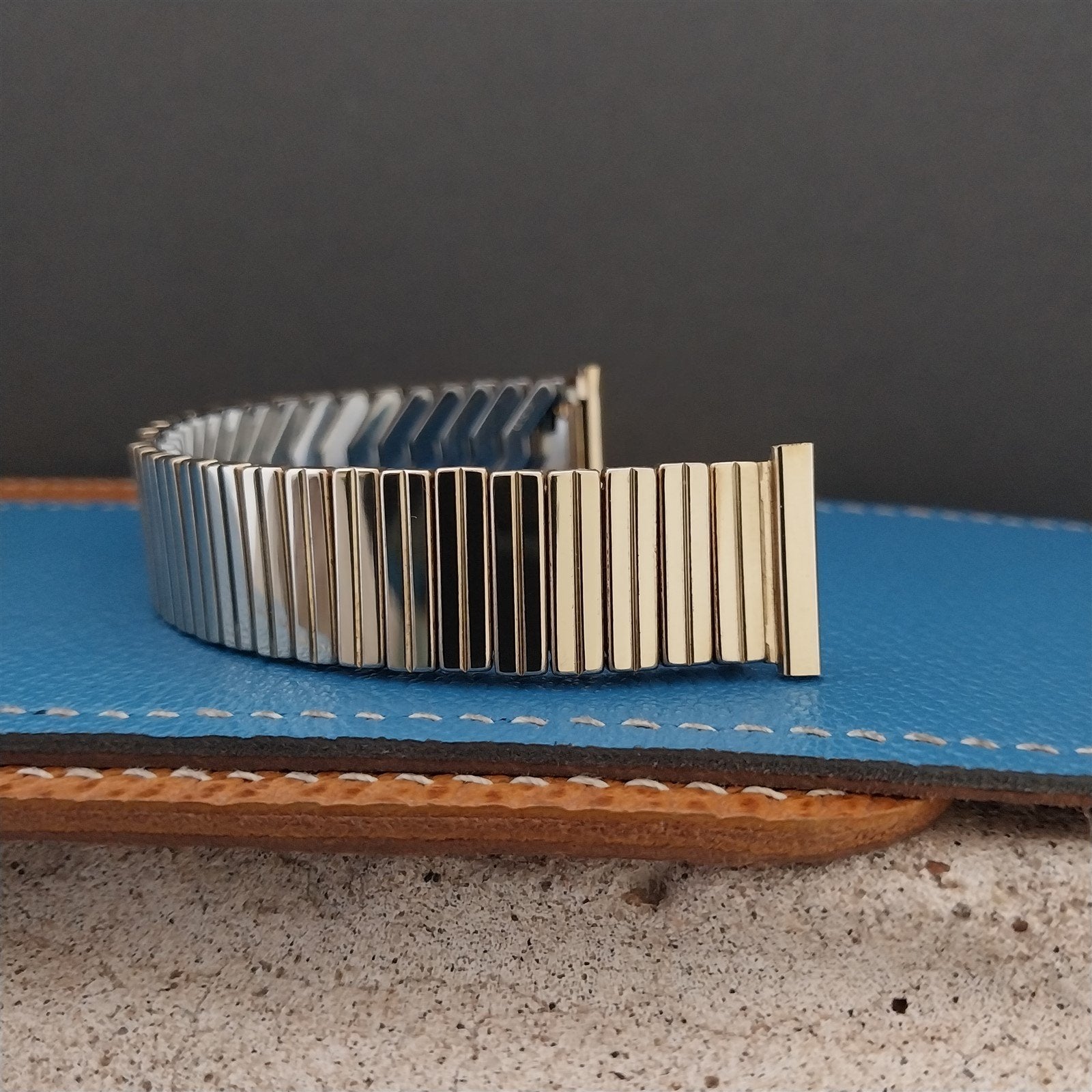 17.2mm Eton 10K Gold-Filled Expansion 1950s Expansion Unused Vintage Watch Band