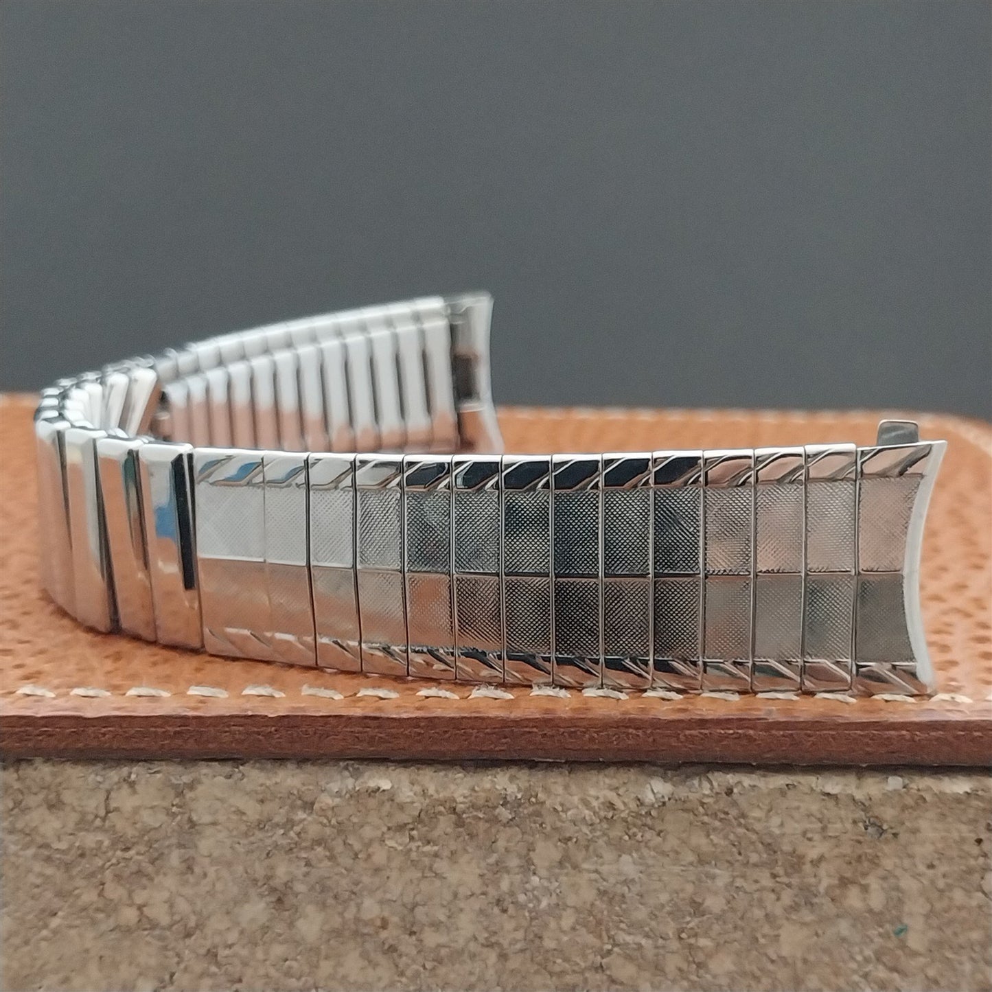 17.2mm Scott Stainless Steel Expansion nos Unused 1960s Vintage Watch Band