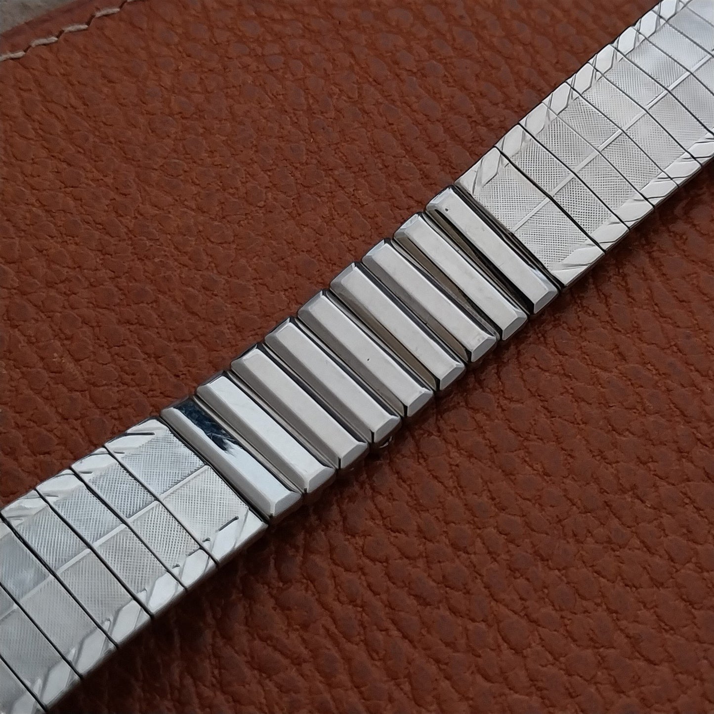 17.2mm Scott Stainless Steel Expansion nos Unused 1960s Vintage Watch Band
