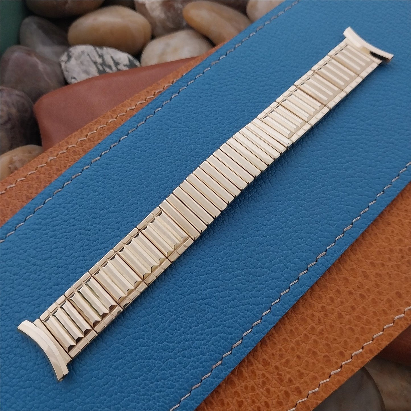 1957 Speidel Fort Knox 10k Yellow Gold-Filled Unused Vintage Watch Band