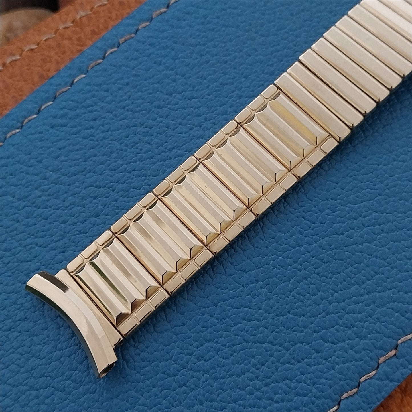 1957 Speidel Fort Knox 10k Yellow Gold-Filled Unused Vintage Watch Band