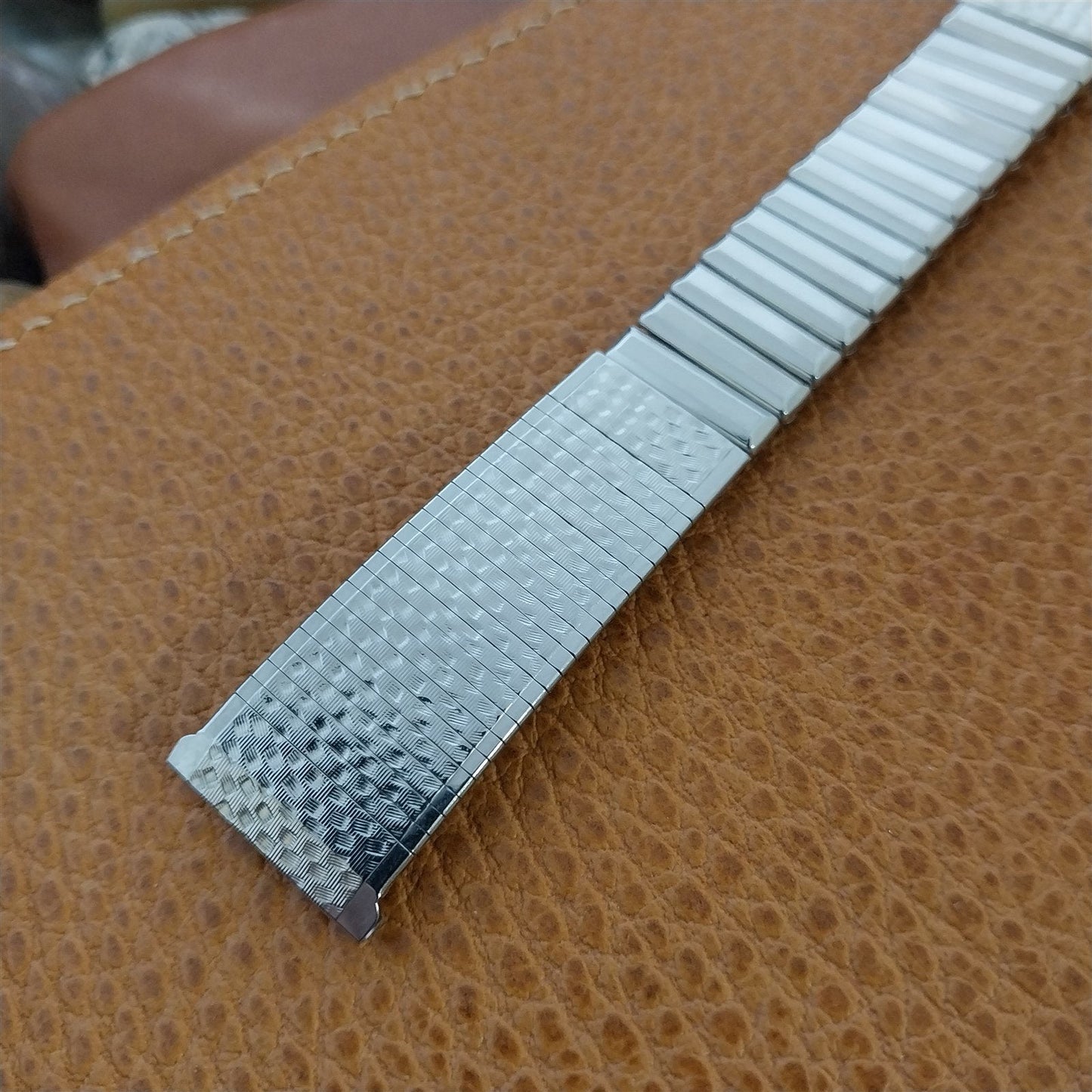 Kreisler 19mm 18mm 17.2mm Stainless Steel Unused 1960s Vintage Watch Band