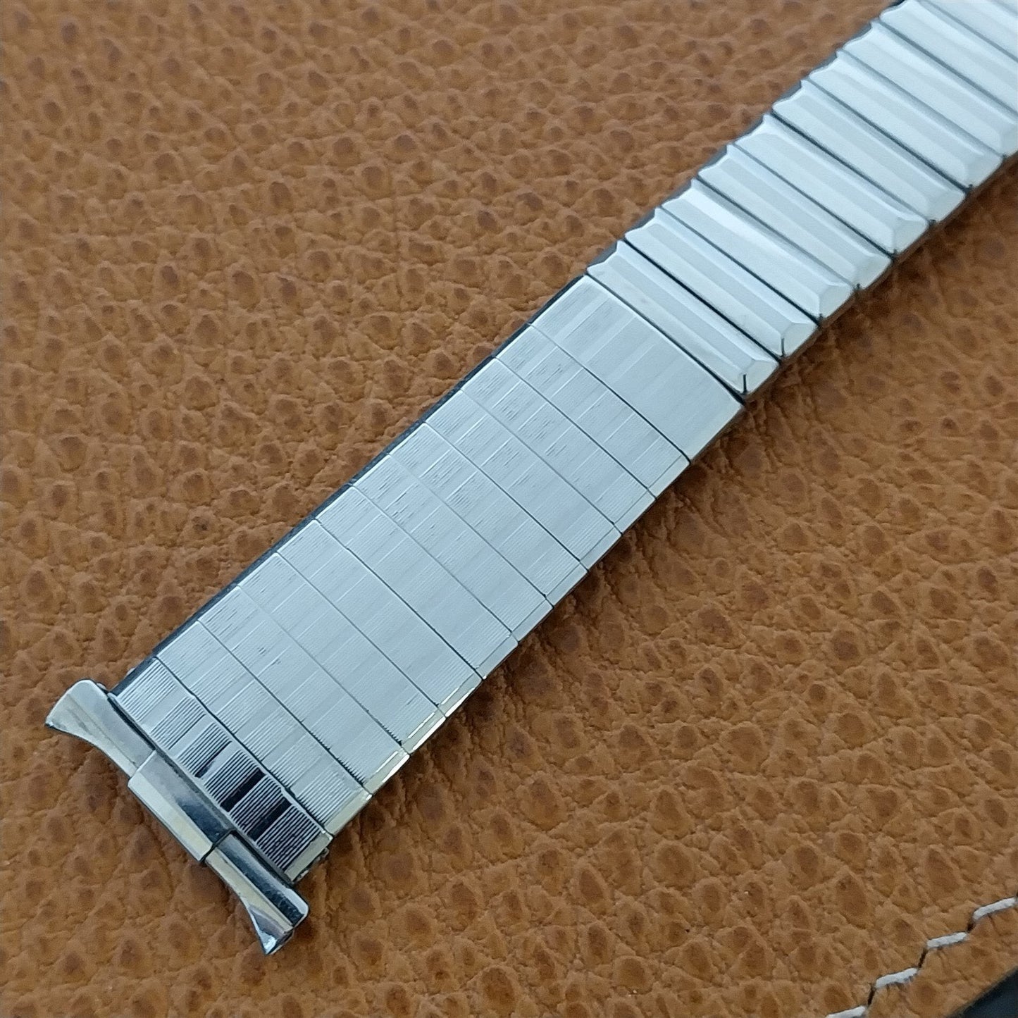 20mm 19mm Kreisler Stainless Steel Expansion Unused nos 1960s Vintage Watch Band