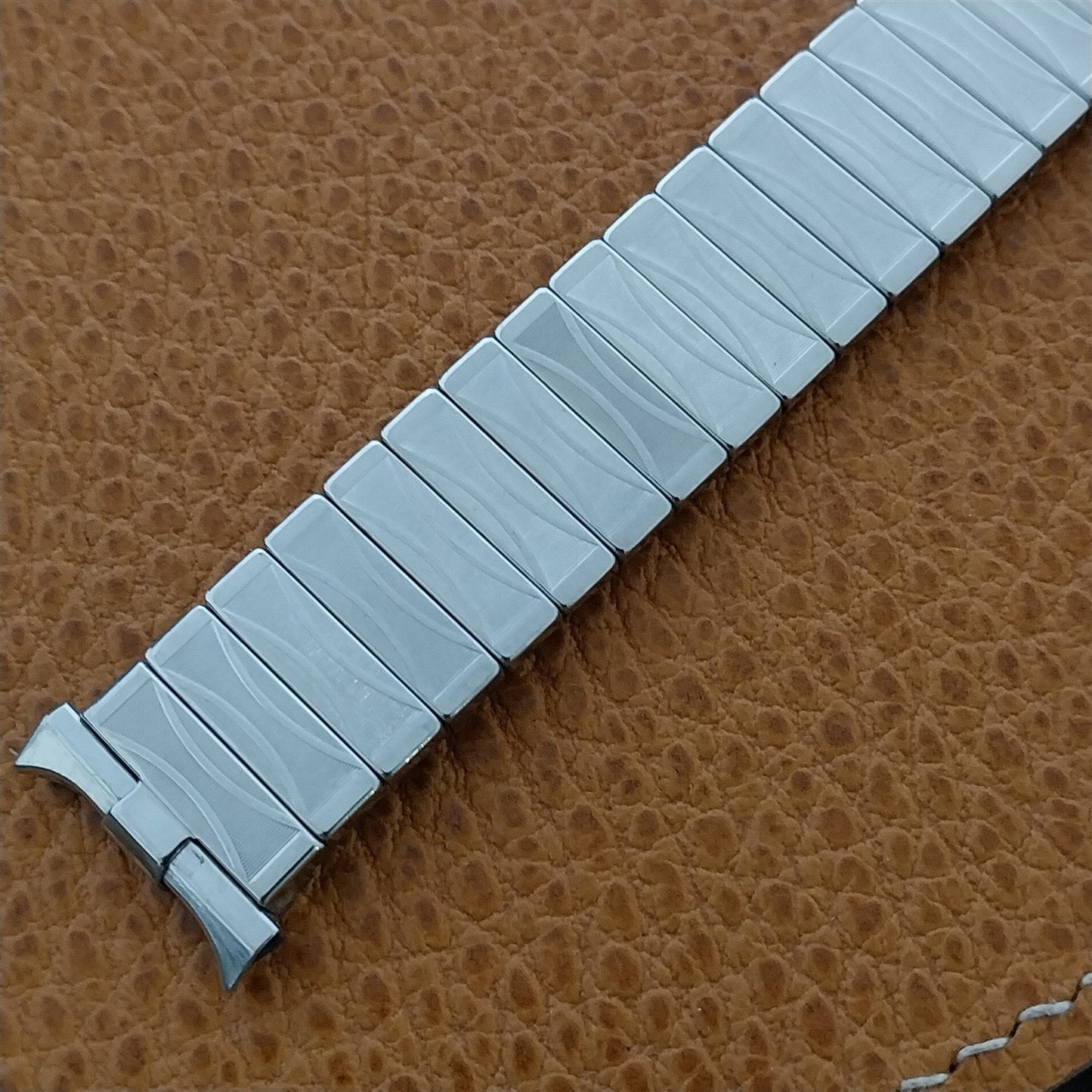 19mm 18mm JB Champion Stainless Steel PrestoFlex 1960s Unused Vintage Watch Band