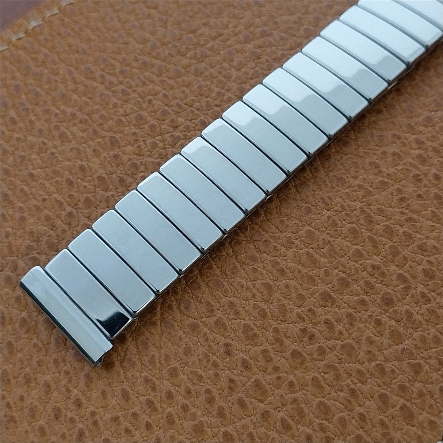 19mm 18mm 16mm Stainless Steel Expansion Duchess Unused 1960s Vintage Watch Band