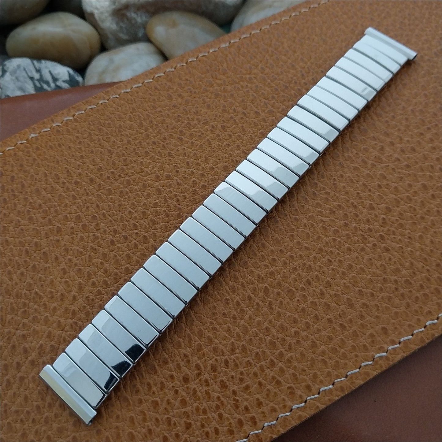 19mm 18mm 16mm Stainless Steel Expansion Duchess Unused 1960s Vintage Watch Band