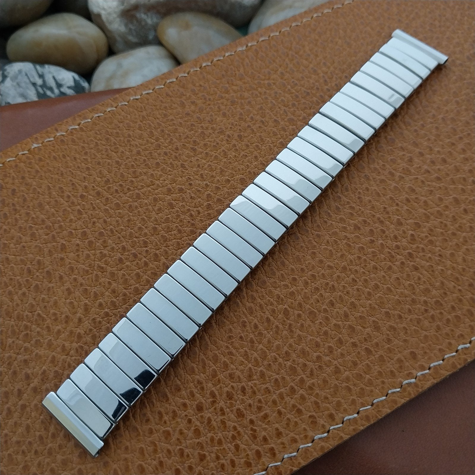 19mm 18mm 16mm Stainless Steel Expansion Duchess Unused 1960s Vintage Watch Band