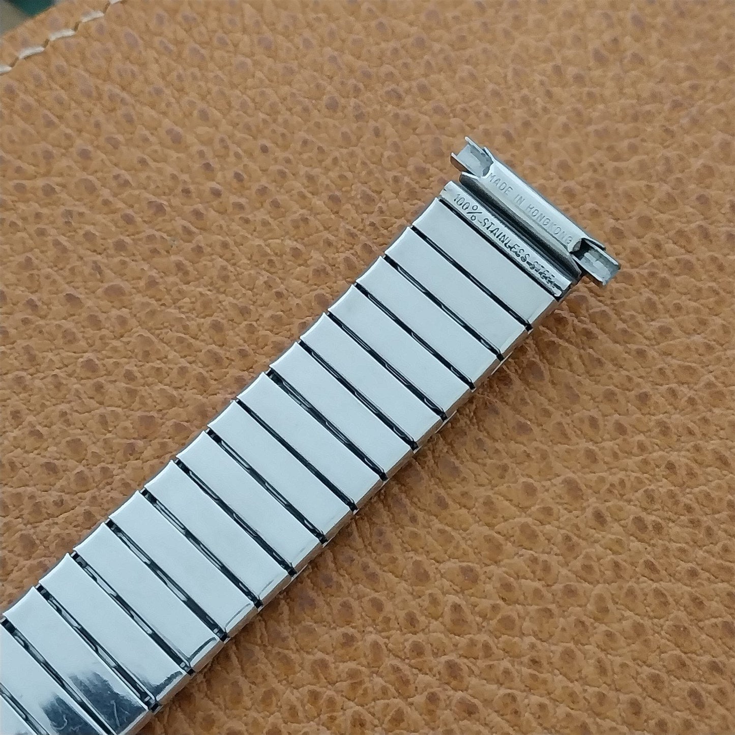 18mm 19mm Kestenmade Stainless Steel Expansion 1970s Unused Vintage Watch Band