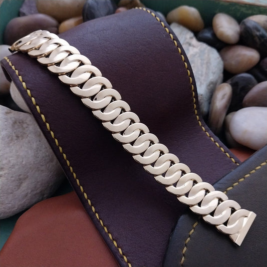 5/8" JB Champion Columbus Circle Gold-Filled Unused nos 1950s Vintage Watch Band