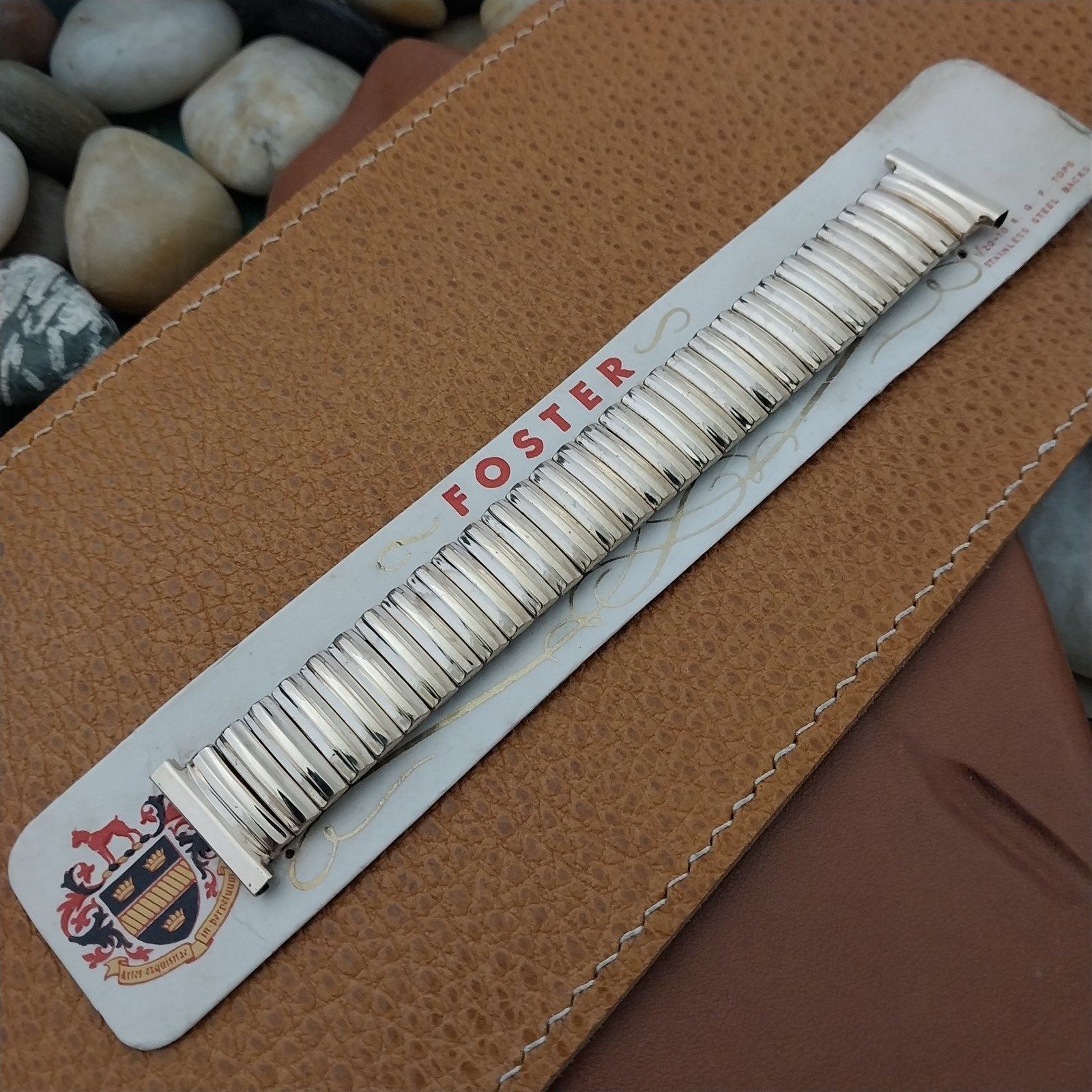 16mm 18mm 19mm Foster Short Gold-Filled Expansion Unused 50s Vintage Watch Band