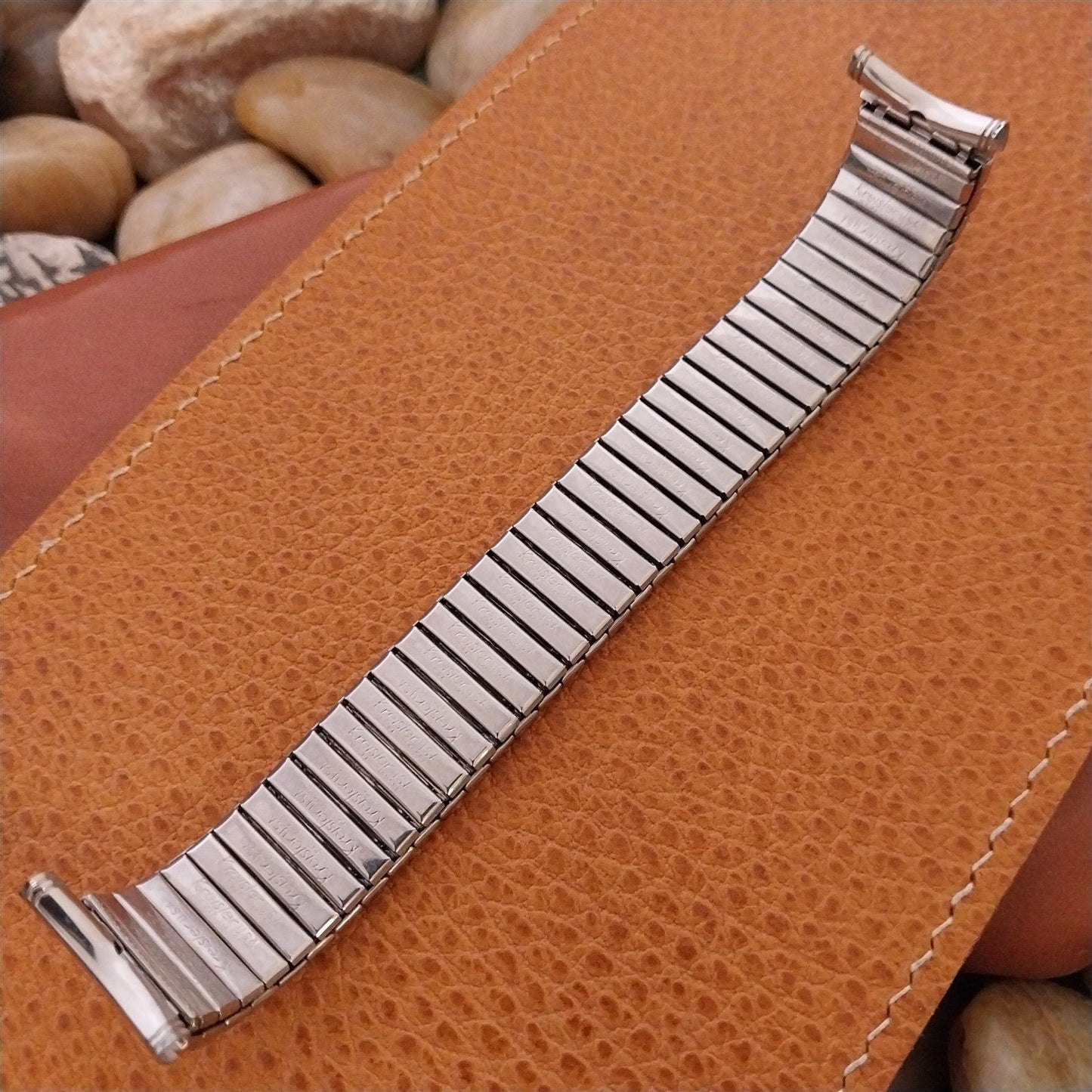 19mm 18mm Kreisler Stainless Steel Unused 1960s-1970s Vintage Watch Band