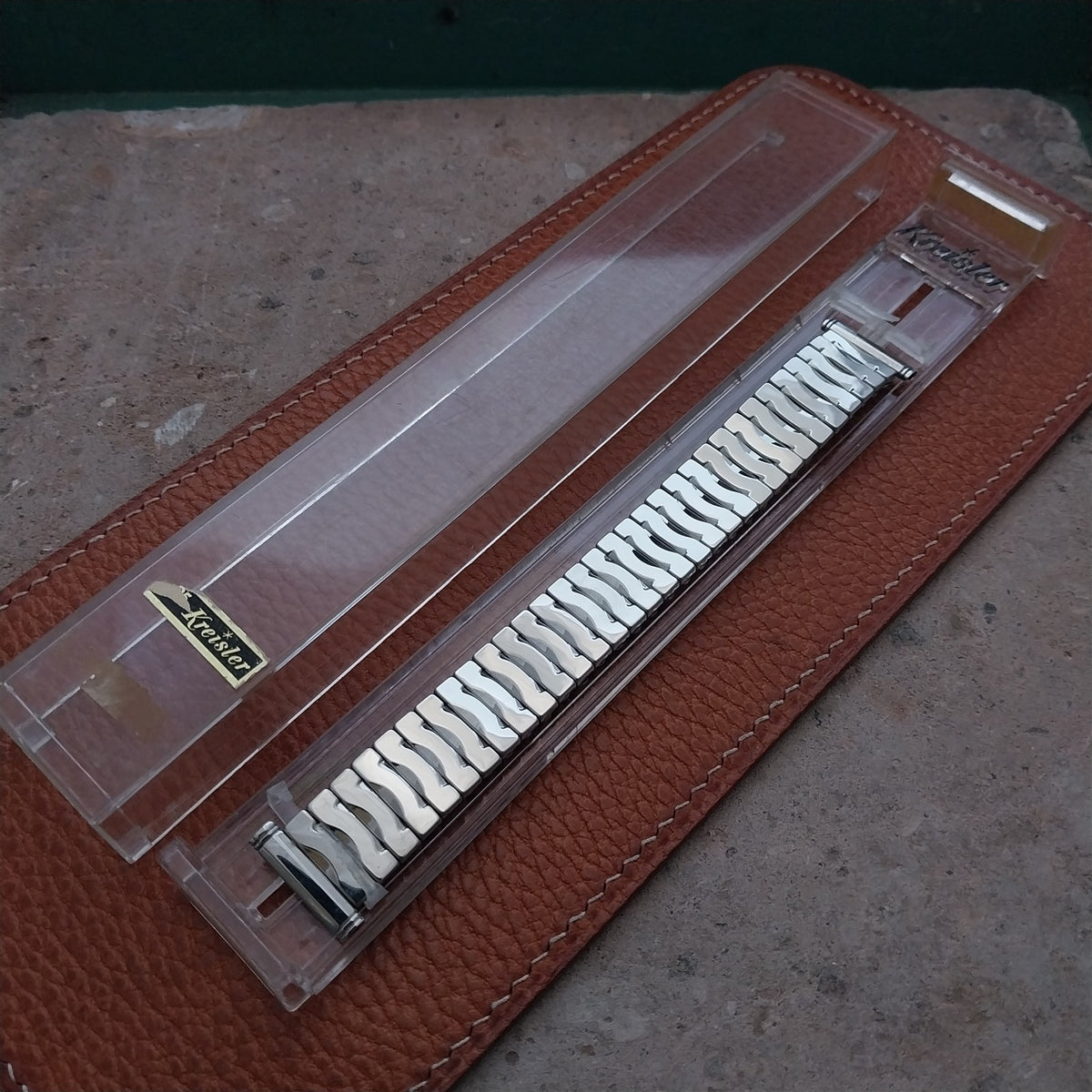 19mm 18mm 17.2mm 16mm Kreisler Stainless Steel Unused 1960s Vintage Watch Band
