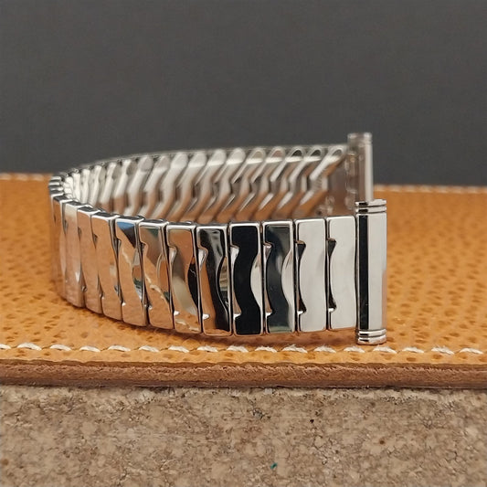 19mm 18mm 17.2mm 16mm Kreisler Stainless Steel Unused 1960s Vintage Watch Band