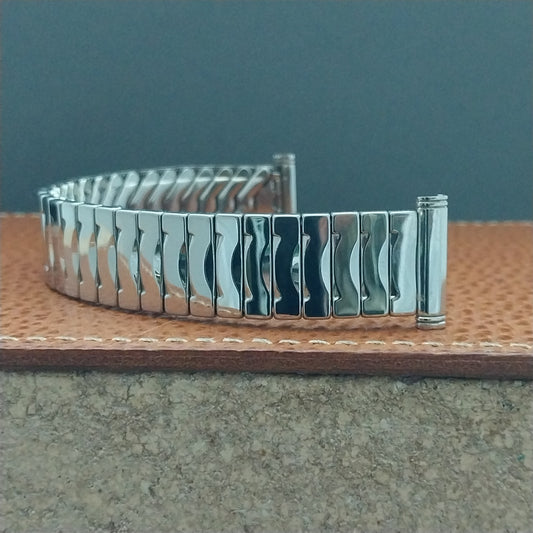 19mm 18mm 17.2mm 16mm Kreisler Stainless Steel Unused 1960s Vintage Watch Band