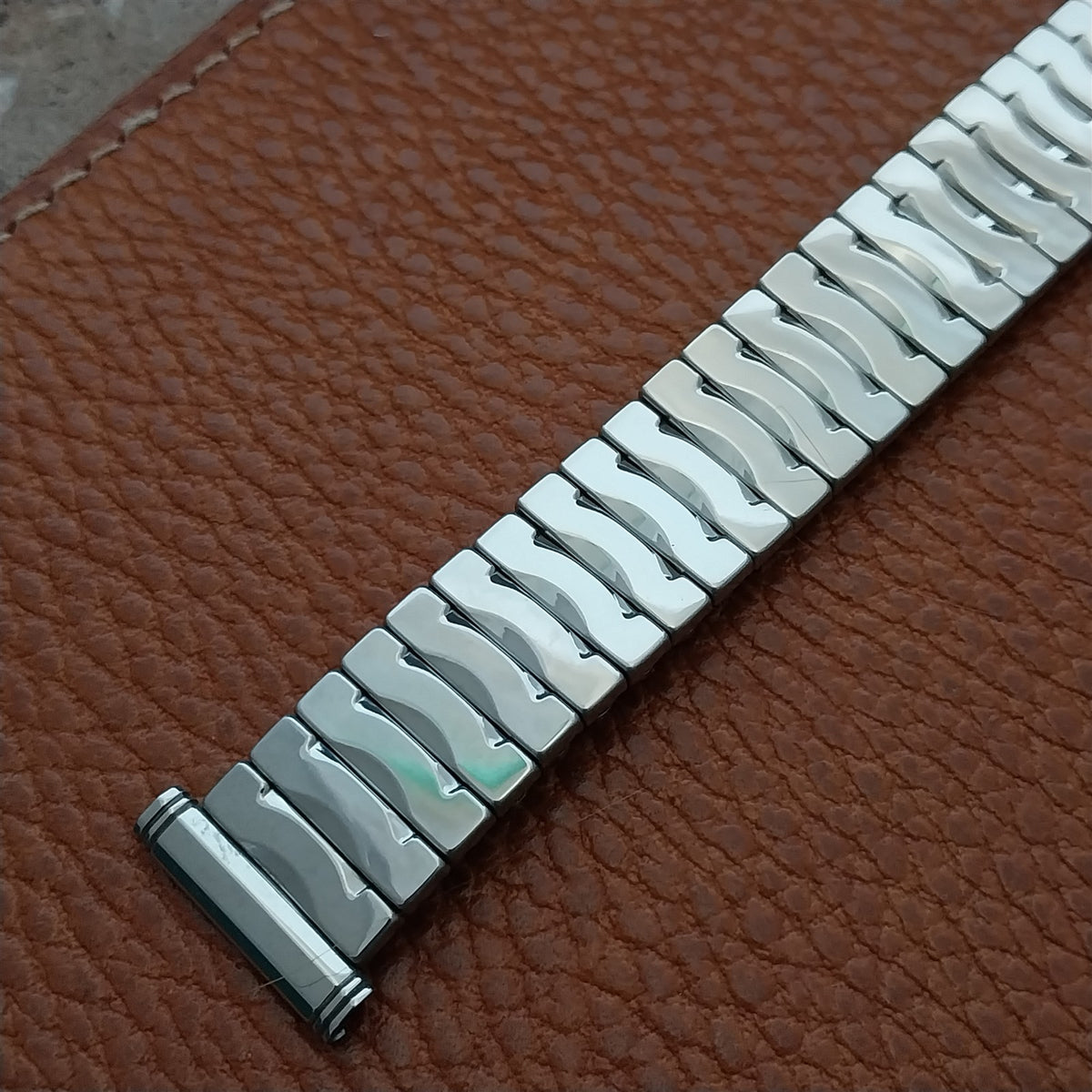 19mm 18mm 17.2mm 16mm Kreisler Stainless Steel Unused 1960s Vintage Watch Band