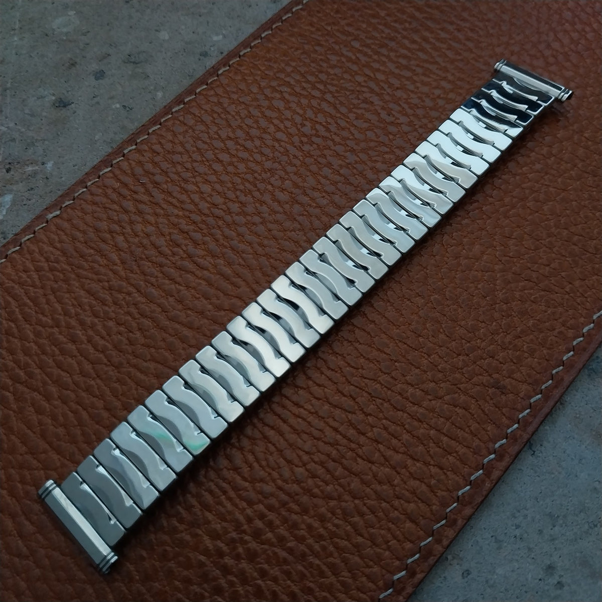 19mm 18mm 17.2mm 16mm Kreisler Stainless Steel Unused 1960s Vintage Watch Band