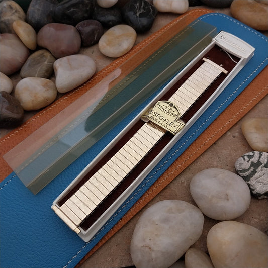 Vintage 16mm 18mm 19mm Kestenmade Gold RGP Expansion Unused Classic Watch Band