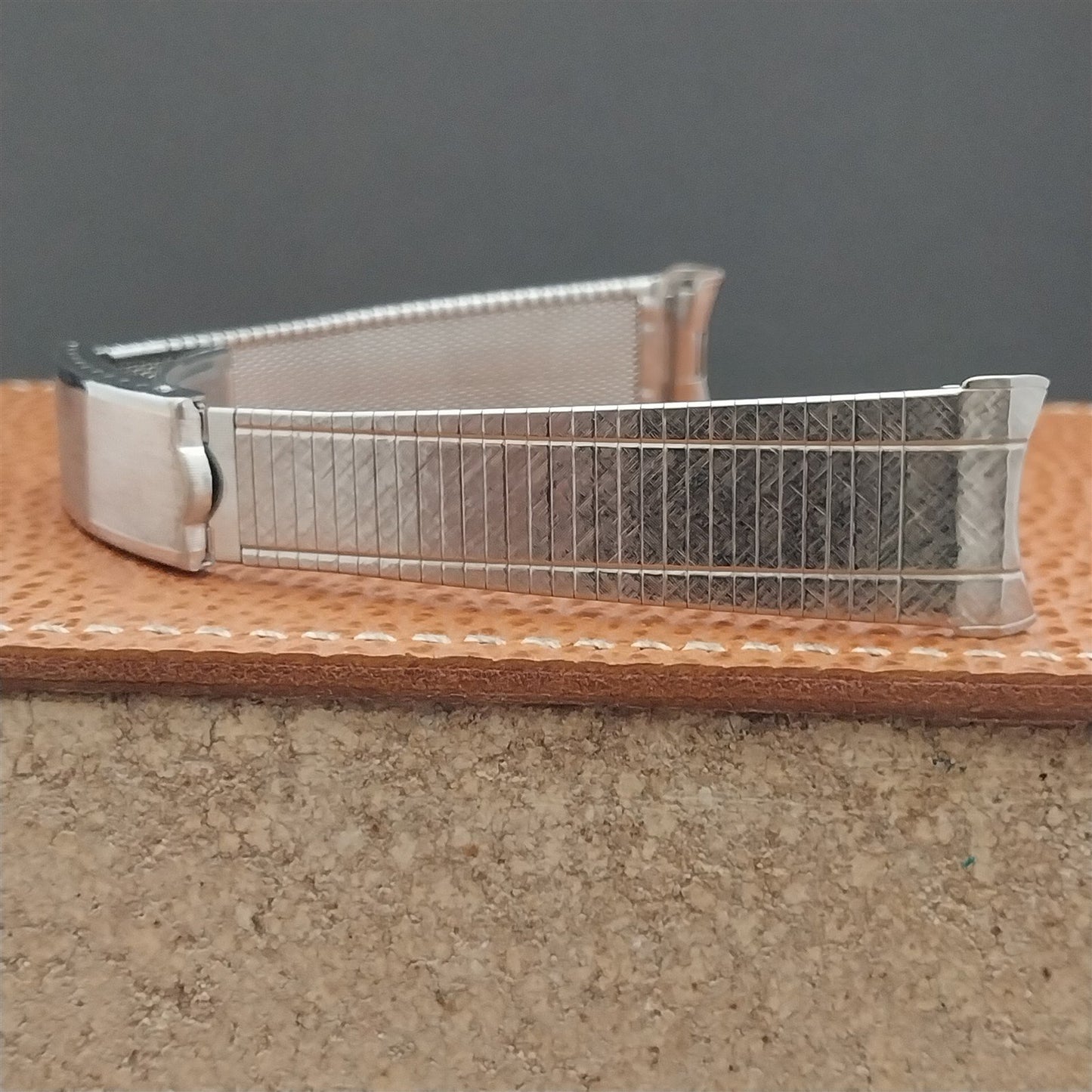 Vintage 19mm 18mm 17mm Kestenmade Stainless Steel Unused nos 1960s Watch Band