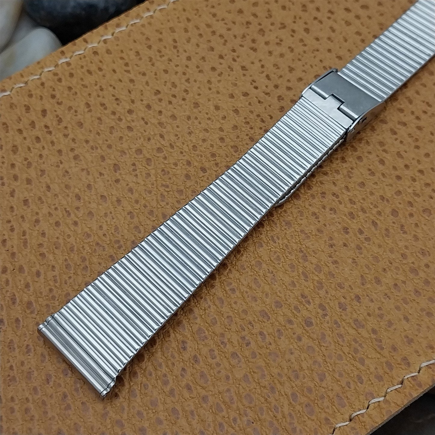 19mm 18mm Kestenmade USA Made Unused 1960s Stainless Steel Vintage Watch Band