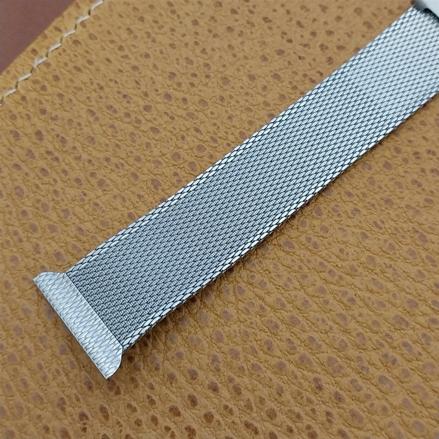 22mm Stainless Steel Mesh Kestenmade Unused 1960s Vintage Watch Band