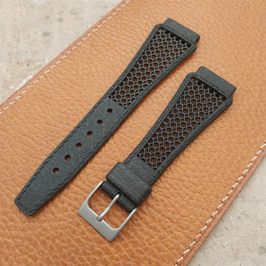 20mm Playa Swiss Tropical 1970s Vintage Dive Watch Strap & Bead Blasted Buckle