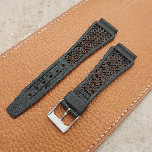 20mm Playa Swiss Tropical 1970s Vintage Dive Watch Strap & Bead Blasted Buckle