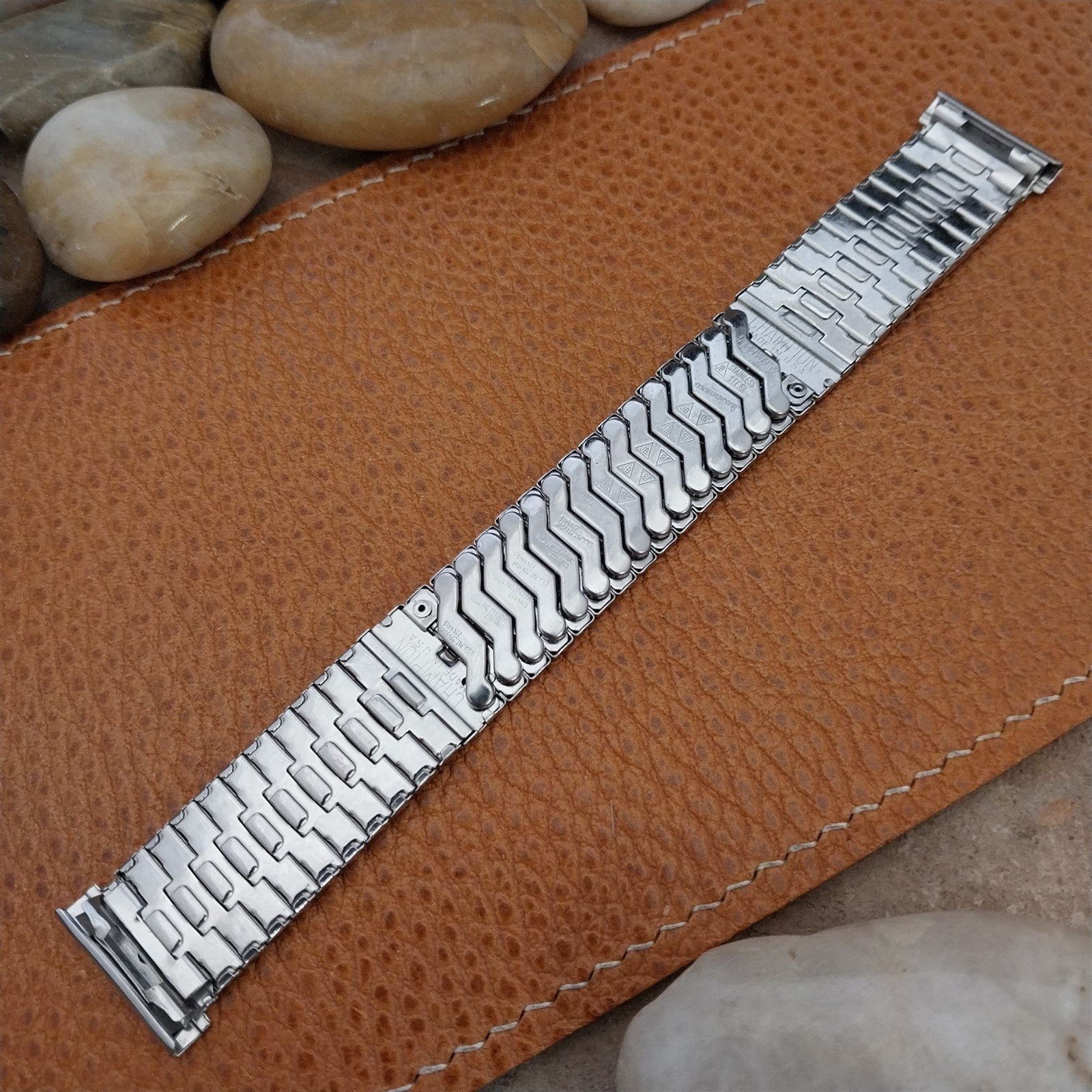 1950s Vintage 19mm 18mm 16mm Stainless JB Champion Watchmate Unused Watch Band