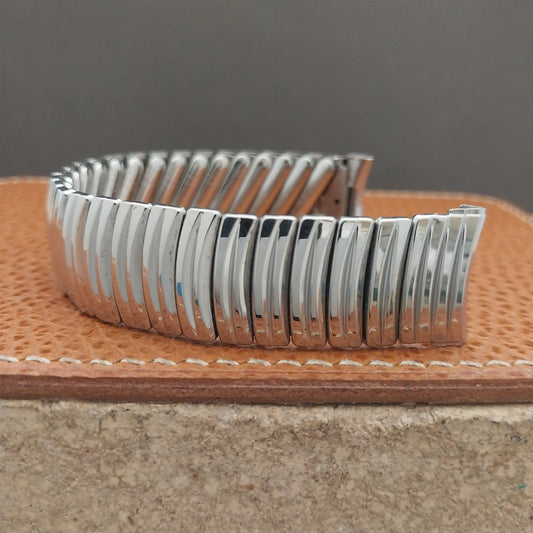19mm 18mm 17.2mm JB Champion Stainless Steel Unused 1950s Vintage Watch Band
