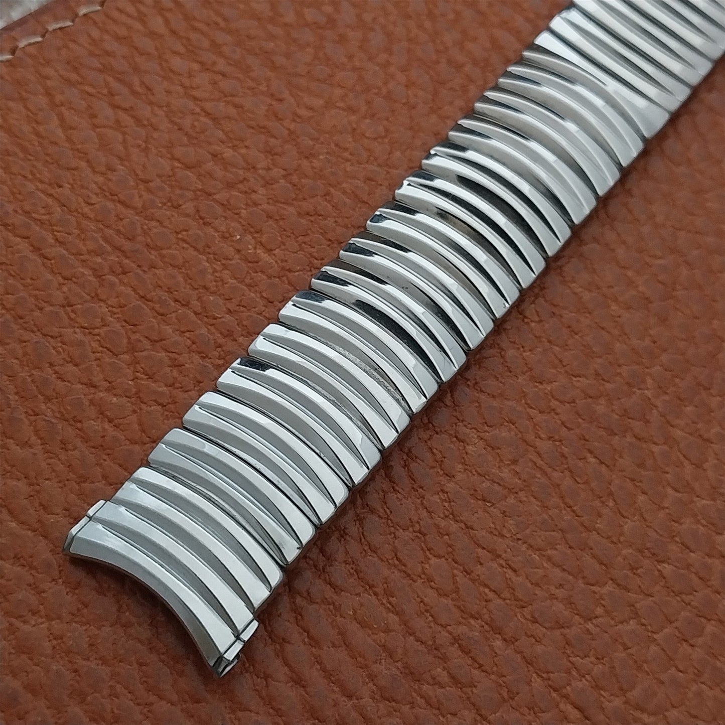 19mm 18mm 17.2mm JB Champion Stainless Steel Unused 1950s Vintage Watch Band
