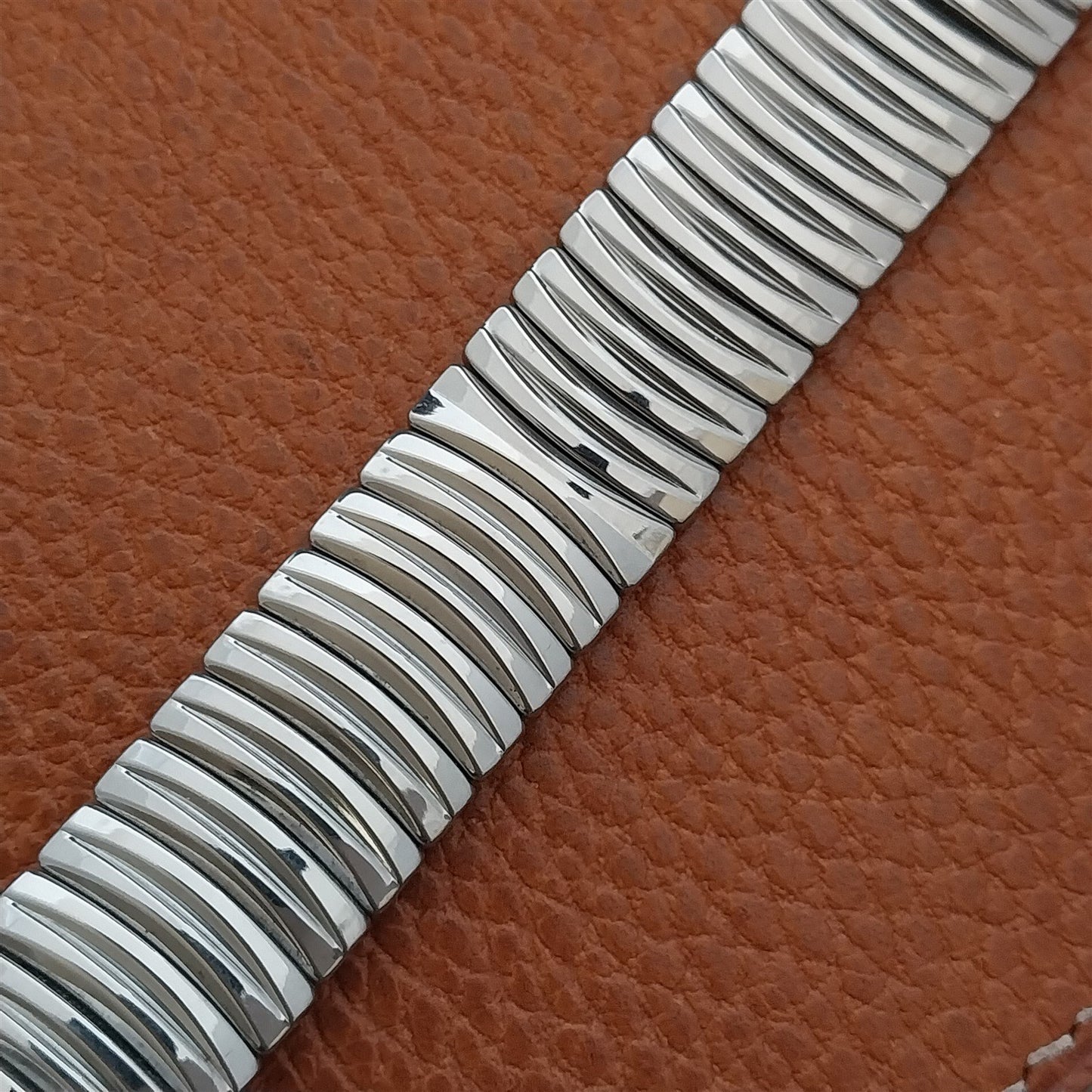 19mm 18mm 17.2mm JB Champion Stainless Steel Unused 1950s Vintage Watch Band