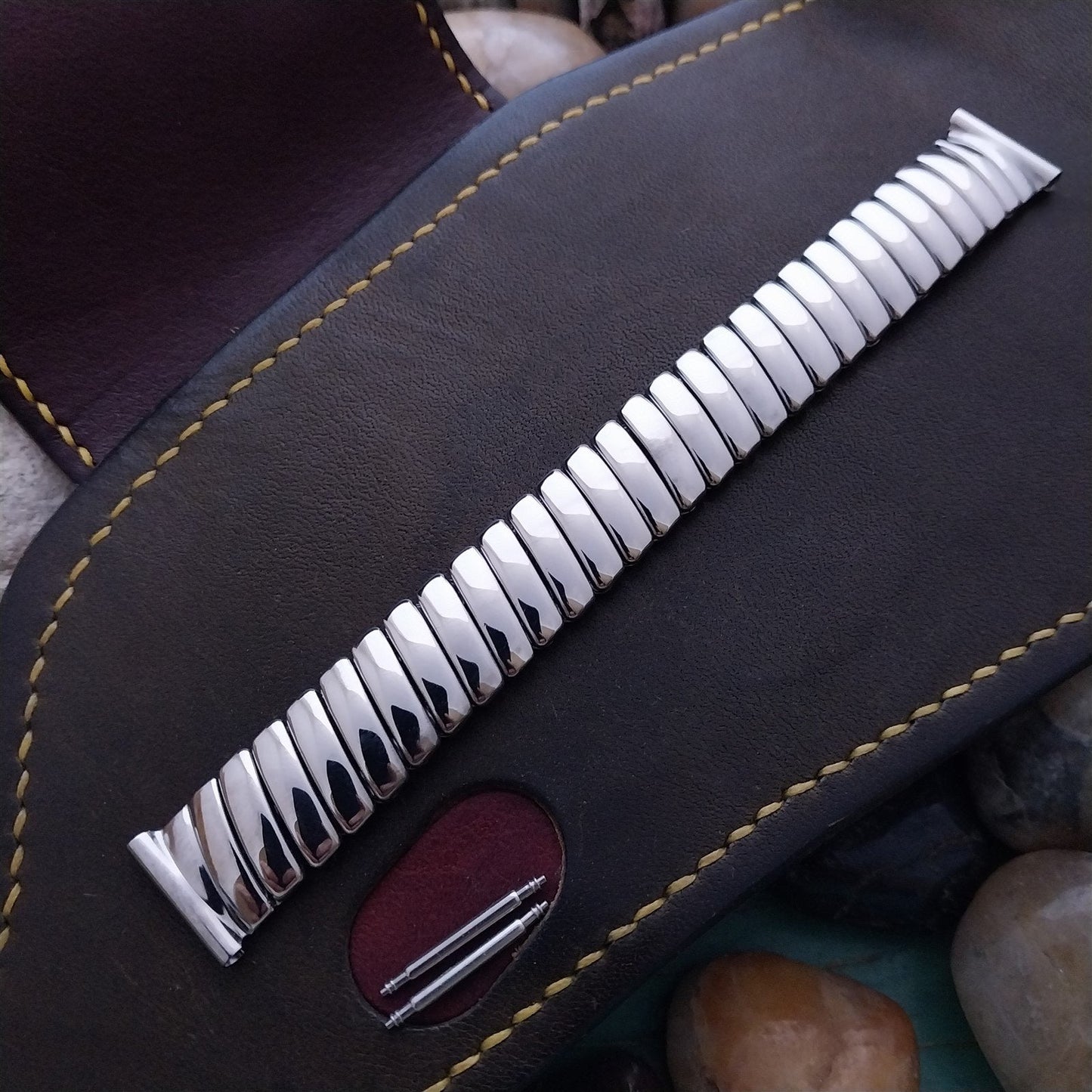 5/8" Stainless Steel JB American Champion Unused 1950s Vintage Watch Band