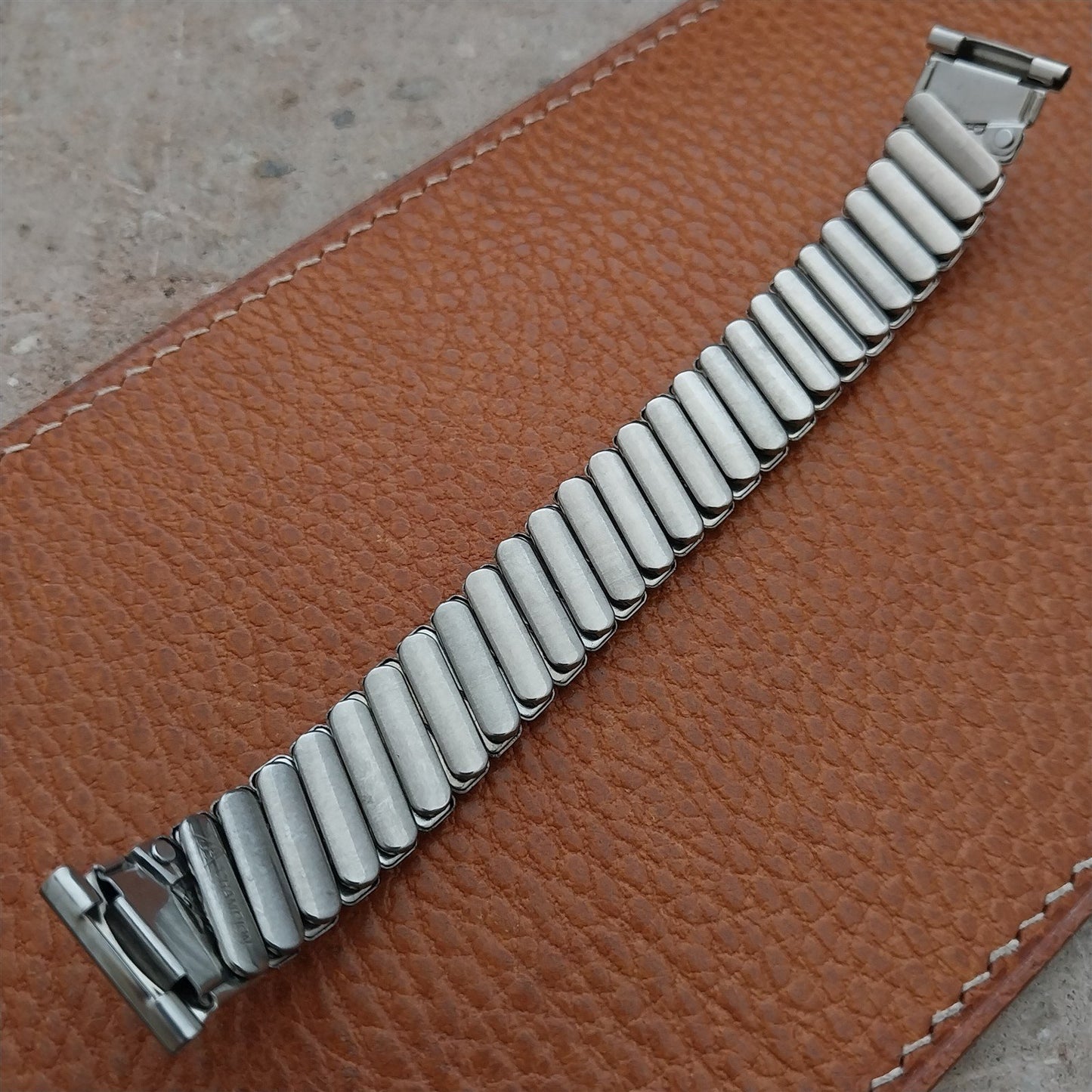 5/8" Stainless Steel JB American Champion Unused 1950s Vintage Watch Band