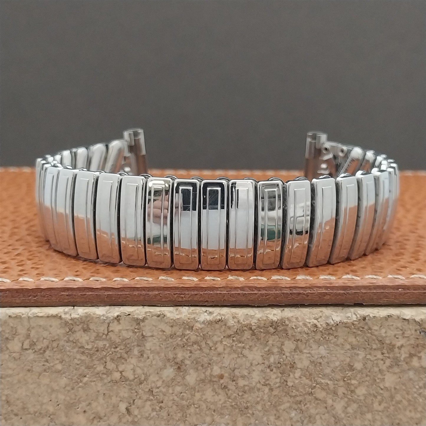 19mm 18mm 16mm Stainless JB Champion Unused nos 1950s Vintage Watch Band