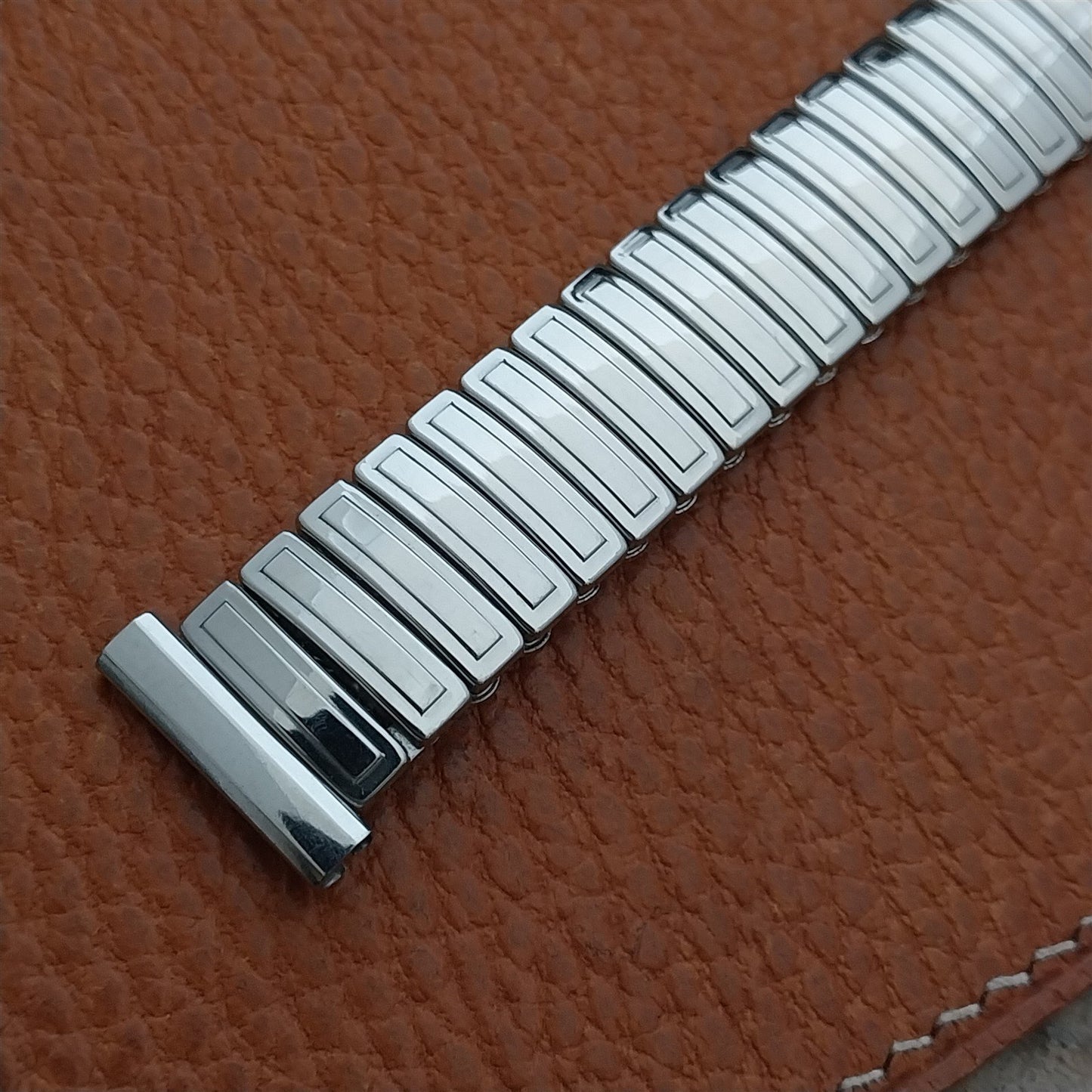 19mm 18mm 16mm Stainless JB Champion Unused nos 1950s Vintage Watch Band