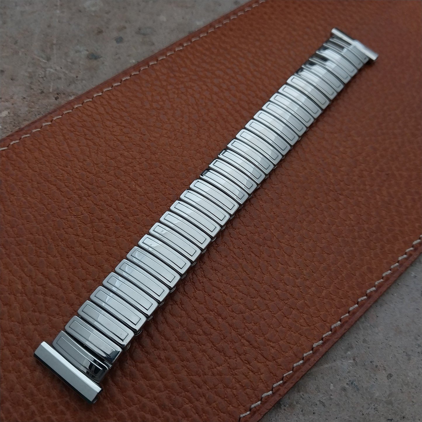 19mm 18mm 16mm Stainless JB Champion Unused nos 1950s Vintage Watch Band