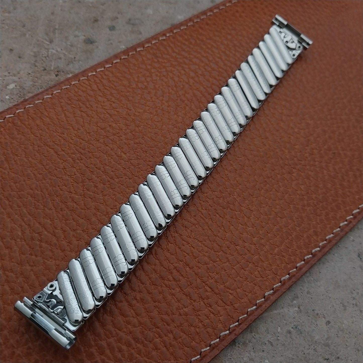 19mm 18mm 16mm Stainless JB Champion Unused nos 1950s Vintage Watch Band