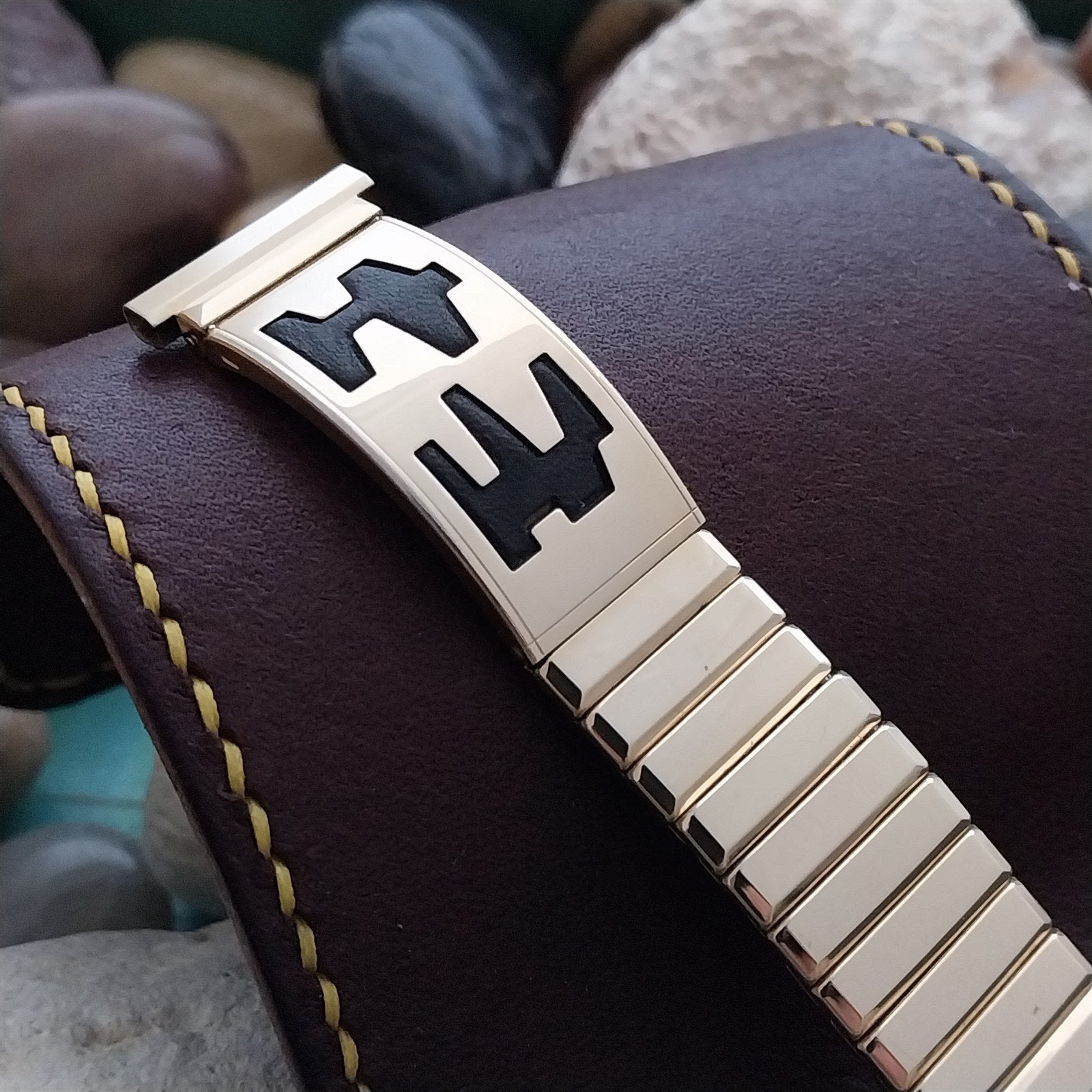 Mid Century 19mm 18mm 17mm 16mm Gold-Fill Gemex Unused 1950s Vintage Watch Band