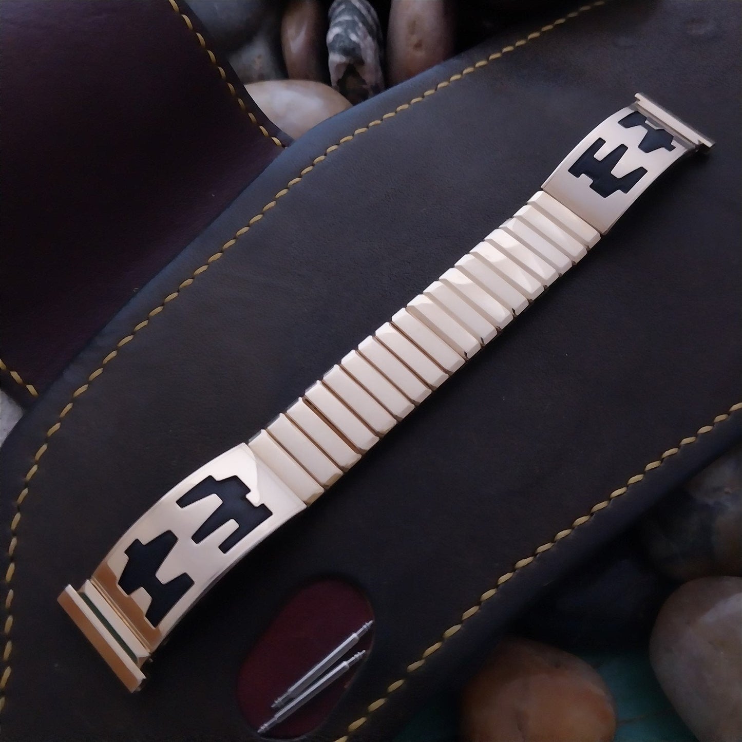 Mid Century 19mm 18mm 17mm 16mm Gold-Fill Gemex Unused 1950s Vintage Watch Band