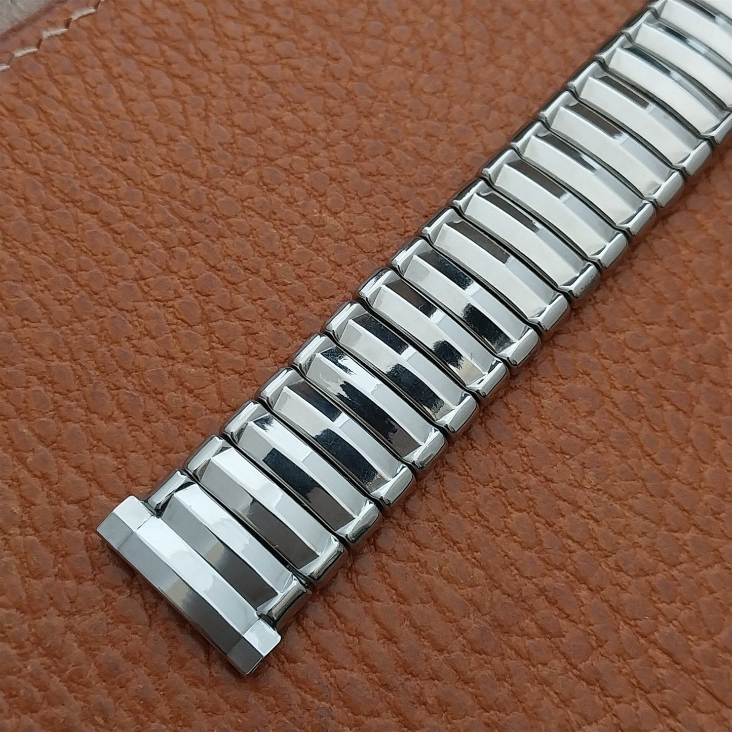 Stainless Steel JB Champion Edgecombe 19mm 17.2mm Unused 50s Vintage Watch Band