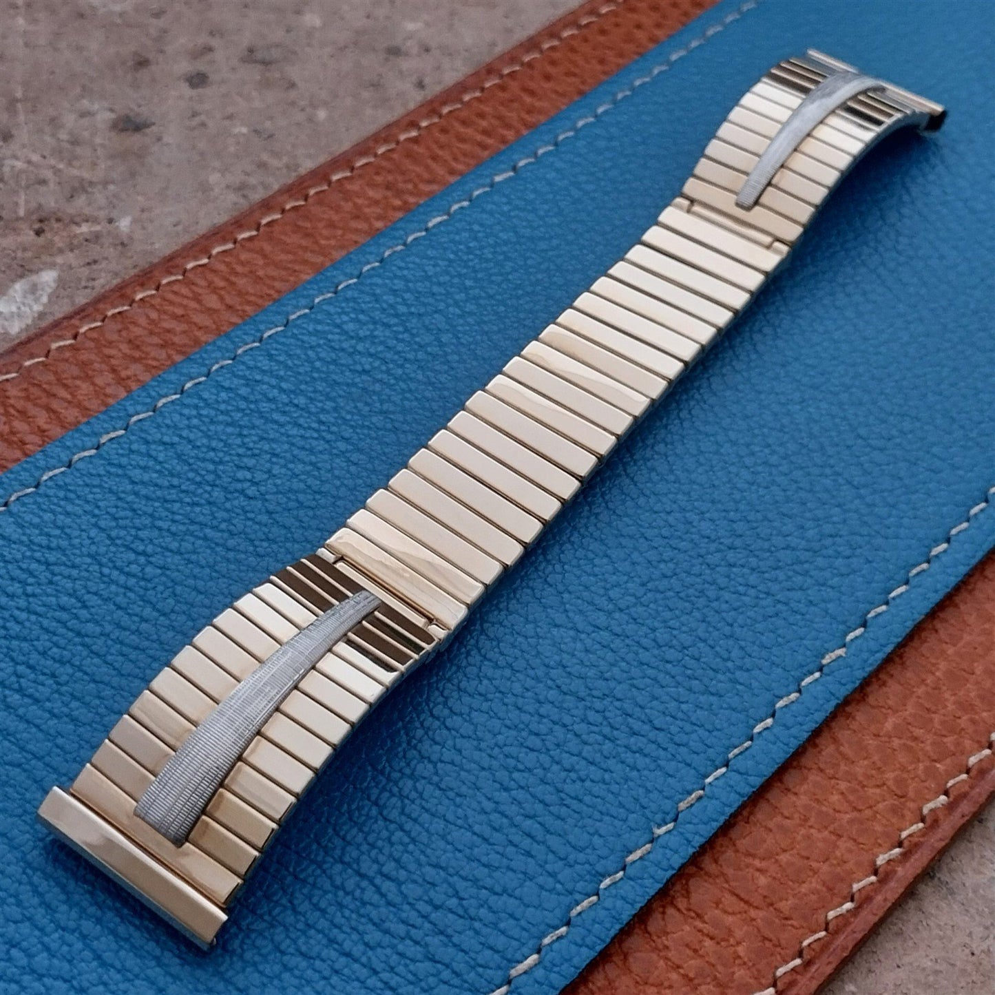 19mm 18mm JB Champion Gold-Filled Unused MCM 1960s nos Vintage Watch Band