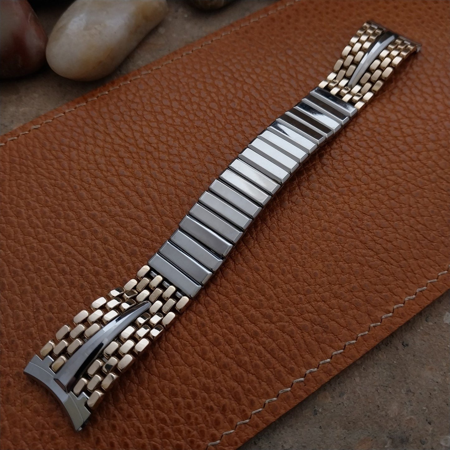 Hamilton Electric Converta Gold Fill & Stainless Steel Unused Vintage Watch Band