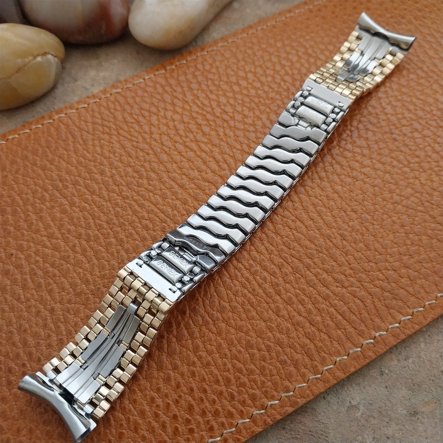 Hamilton Electric Converta Gold Fill & Stainless Steel Unused Vintage Watch Band