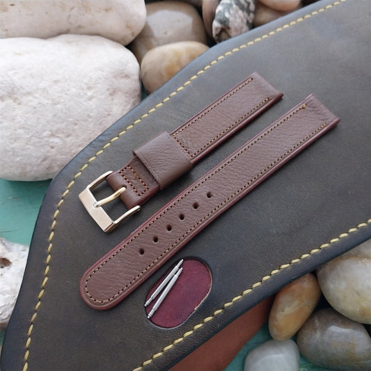 5/8" JB Champion USA Calfskin Strap Unused 1950s Vintage Watch Band