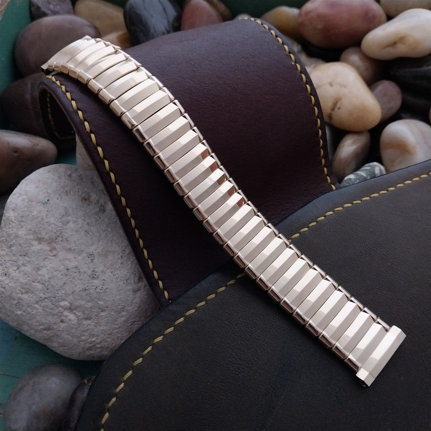 19mm 18mm 17.2mm Gold-Filled JB Champion Unused MCM 1950s Vintage Watch Band