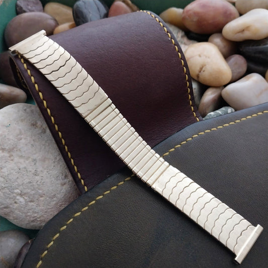 19mm 18mm 16mm Speidel 10k Gold-Fill Riptide Expansion Unused Vintage Watch Band