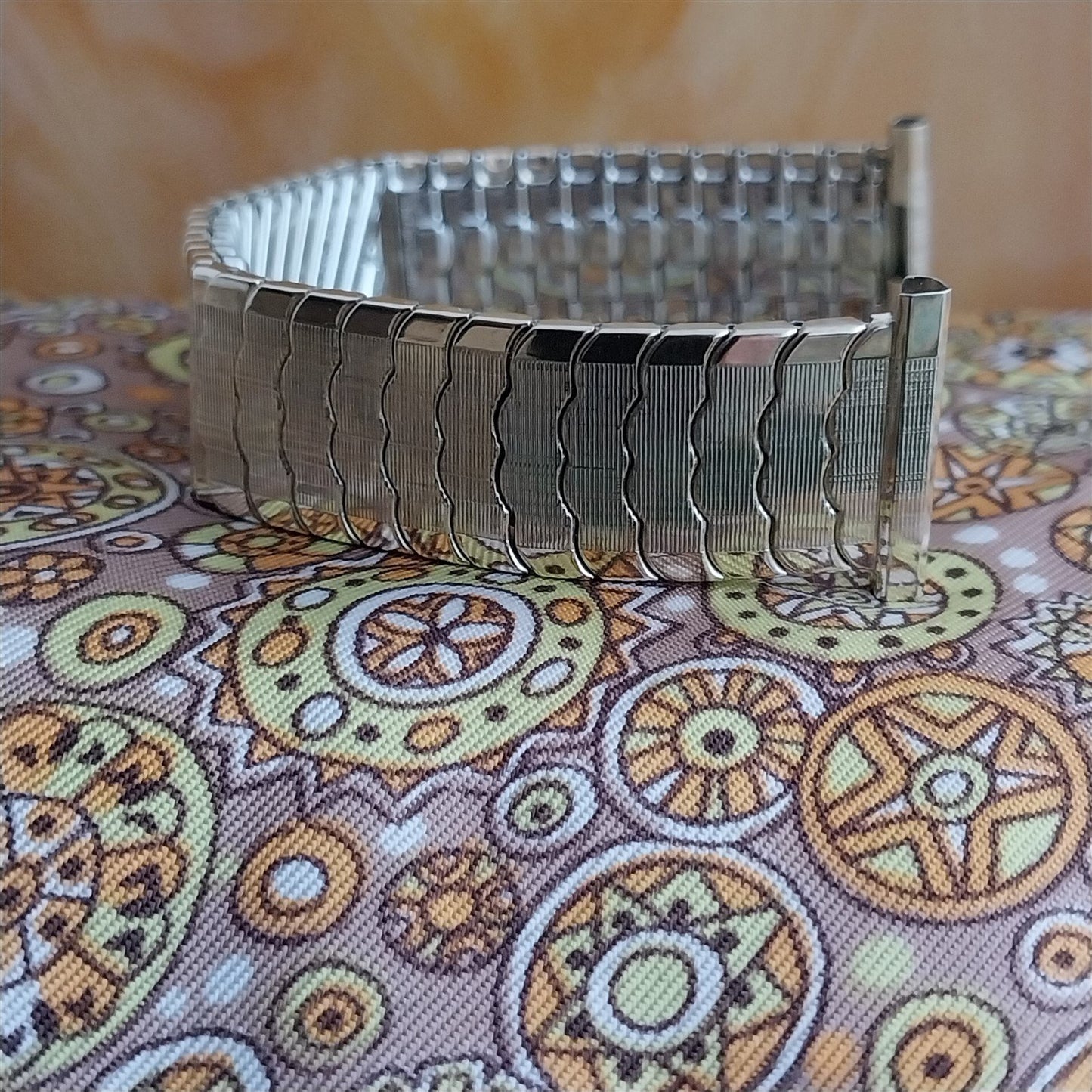 19mm 18mm 16mm Speidel 10k Gold-Fill Riptide Expansion Unused Vintage Watch Band