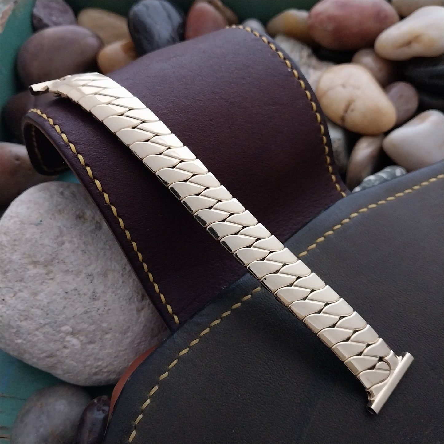 19mm 18mm 16mm Speidel Phoenix Gold-Filled Unused nos 1940s Vintage Watch Band