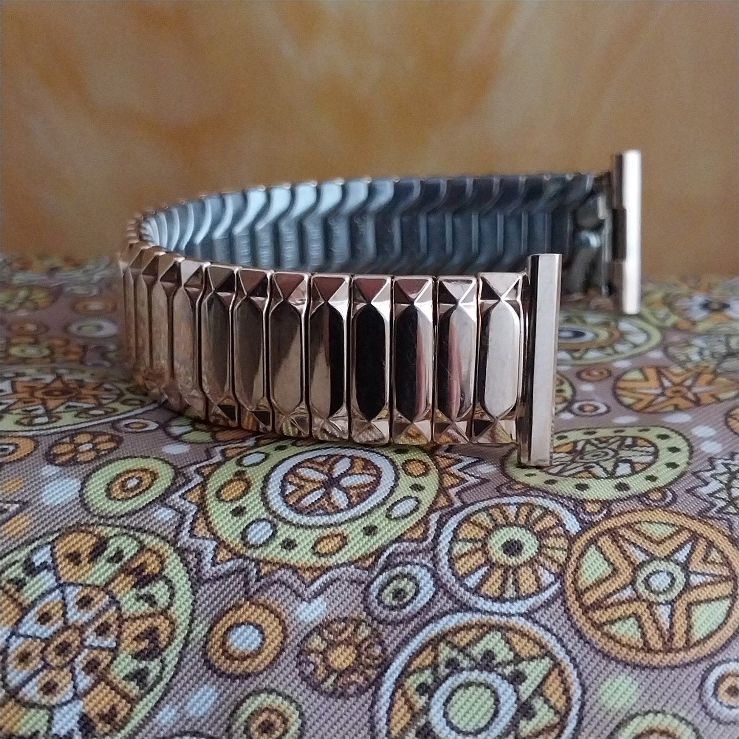 19mm 18mm Rose Gold-Filled 1953 Speidel First Nighter Unused Vintage Watch Band