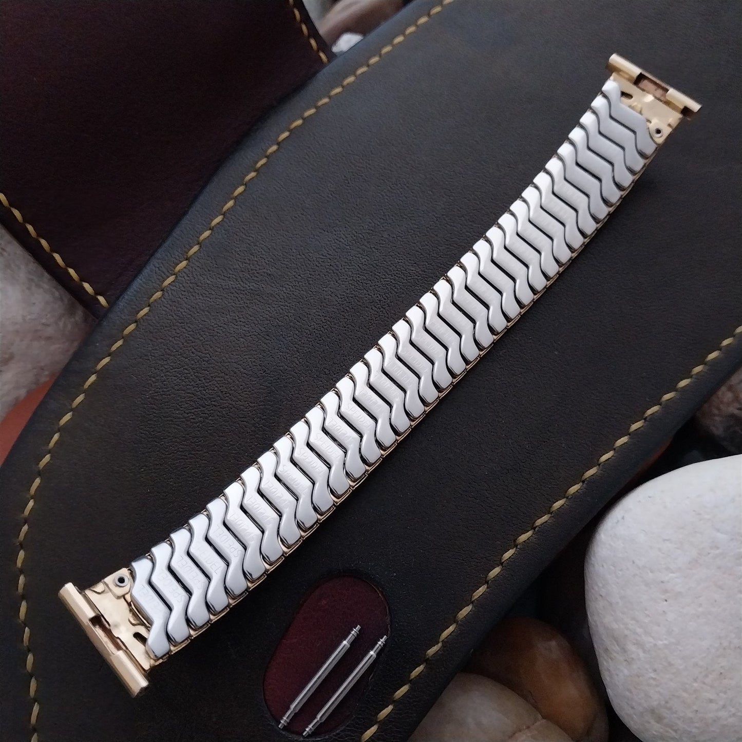 19mm 18mm 16mm 10k Gold-Filled Speidel Cortez Unused 1950s Vintage Watch Band